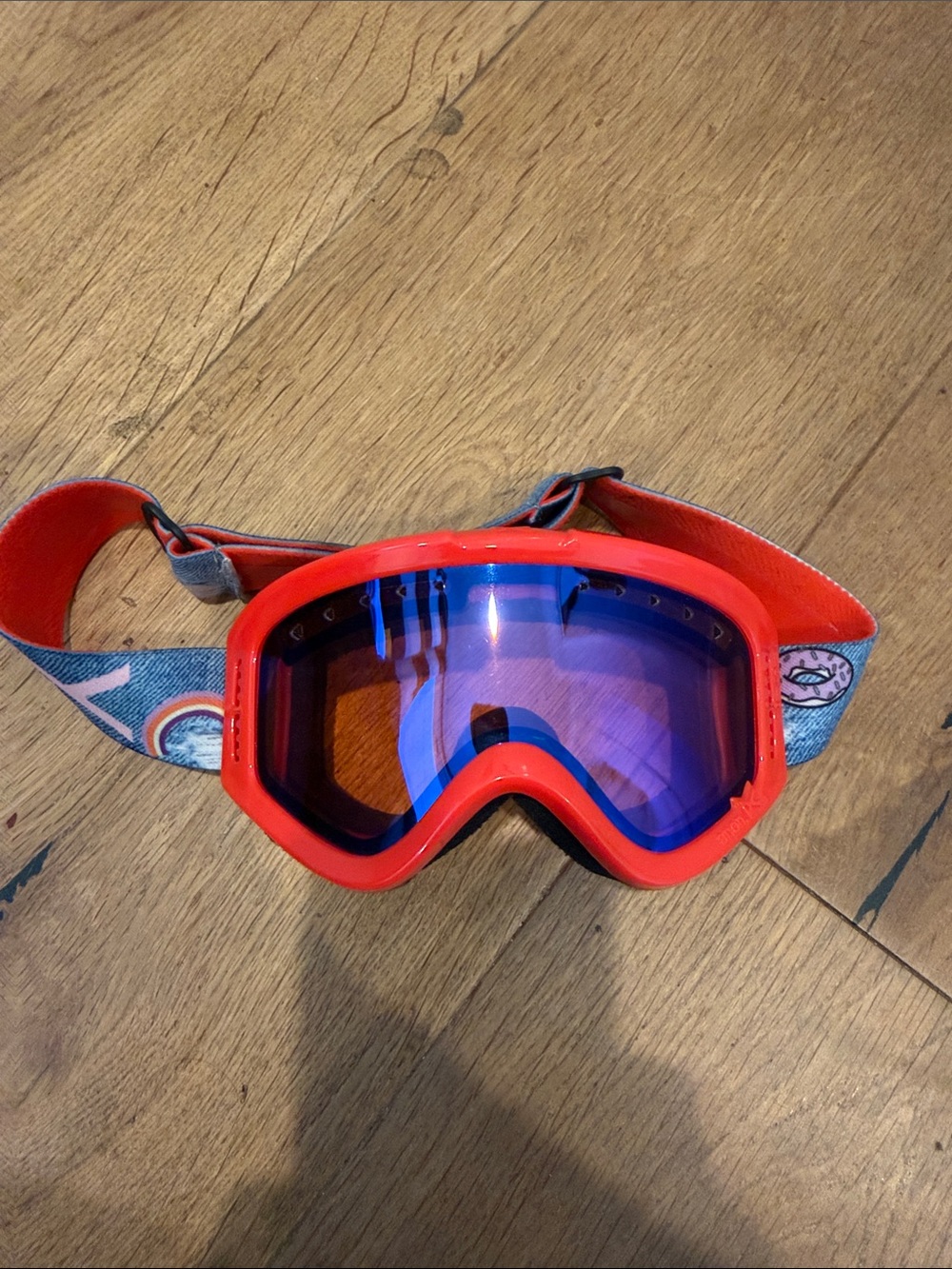 Anon Tracker Junior Kids Goggles Girl Power / Blue Amber Lens
